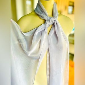 Lavender Sheer Scarf, Beautiful Condition, Great Light Purple Color, Long